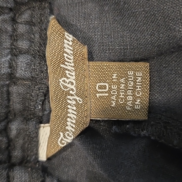TOMMY BAHAMA TWO PALMS 100% LINEN WIDE LEG PANTS. SIZE 10. - Picture 4 of 10
